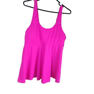 Byoauo Brand Swimwear Pink Swim tank SZ XL NWT